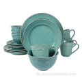 Coffe Shop Dinner Set 16pcs Steinzeug